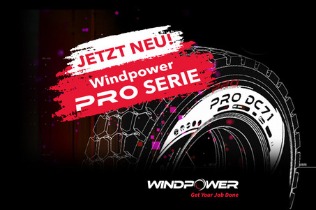 Die Windpower PRO Serie – innovative LKW-Reifentechnologie für den professionellen Einsatz 